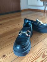 Laofer Schuhe Halbschuhe Marco tozzi Plateau Goldkette kette Innenstadt - Köln Altstadt Vorschau