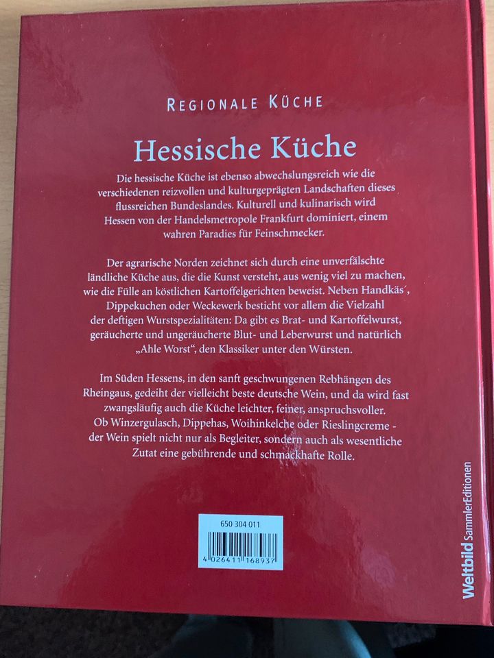 Kochbuch Hessische Küche Kochen Backen Essen Trinken in Riegelsberg