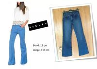 Jeans Sisley - Größe 42 (IT) Slim Flare Jeans, 100% Baumwol. Bayern - Neudrossenfeld Vorschau