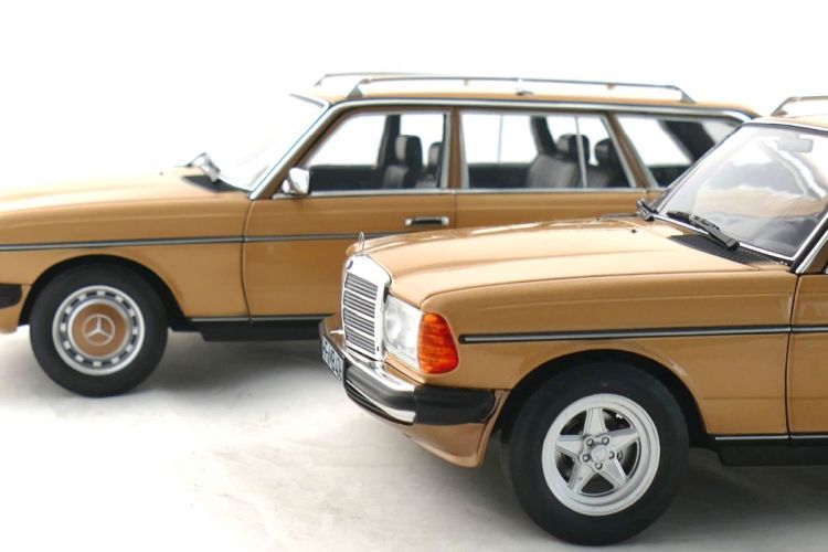 2 x Mercedes S123 T-Modell • NEU • Norev 183738 • 1:18 in Oberkirch