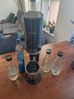 Soda Stream Wassersprudler mit CO2 Kartusche und 3 Glasflaschen Leipzig - Möckern Vorschau