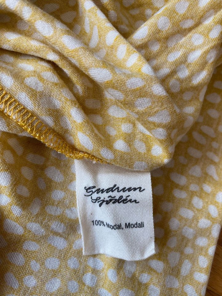 Gudrun Sjöden Kleid/Shirt/Tunika Tripp gelb Punkte Gr. XL in Bad Kreuznach