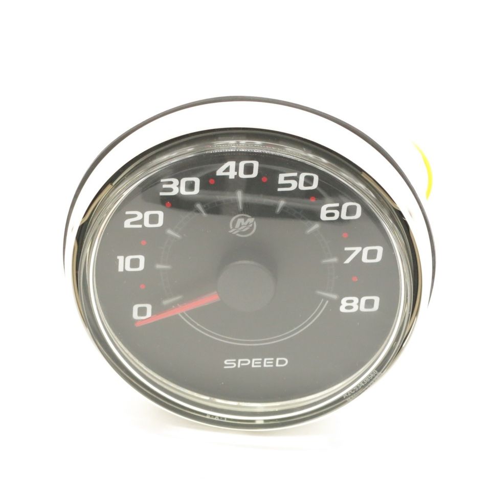 Mercury SC100 Geschwindigkeitsanzeiger 80 MPH Speedometer Geschwi in Havelsee