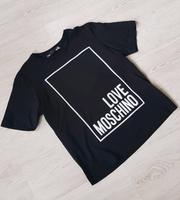 LOVE MOSCHINO T-Shirt schwarz Gr.34 , 1xgetragen Hessen - Homberg (Efze) Vorschau