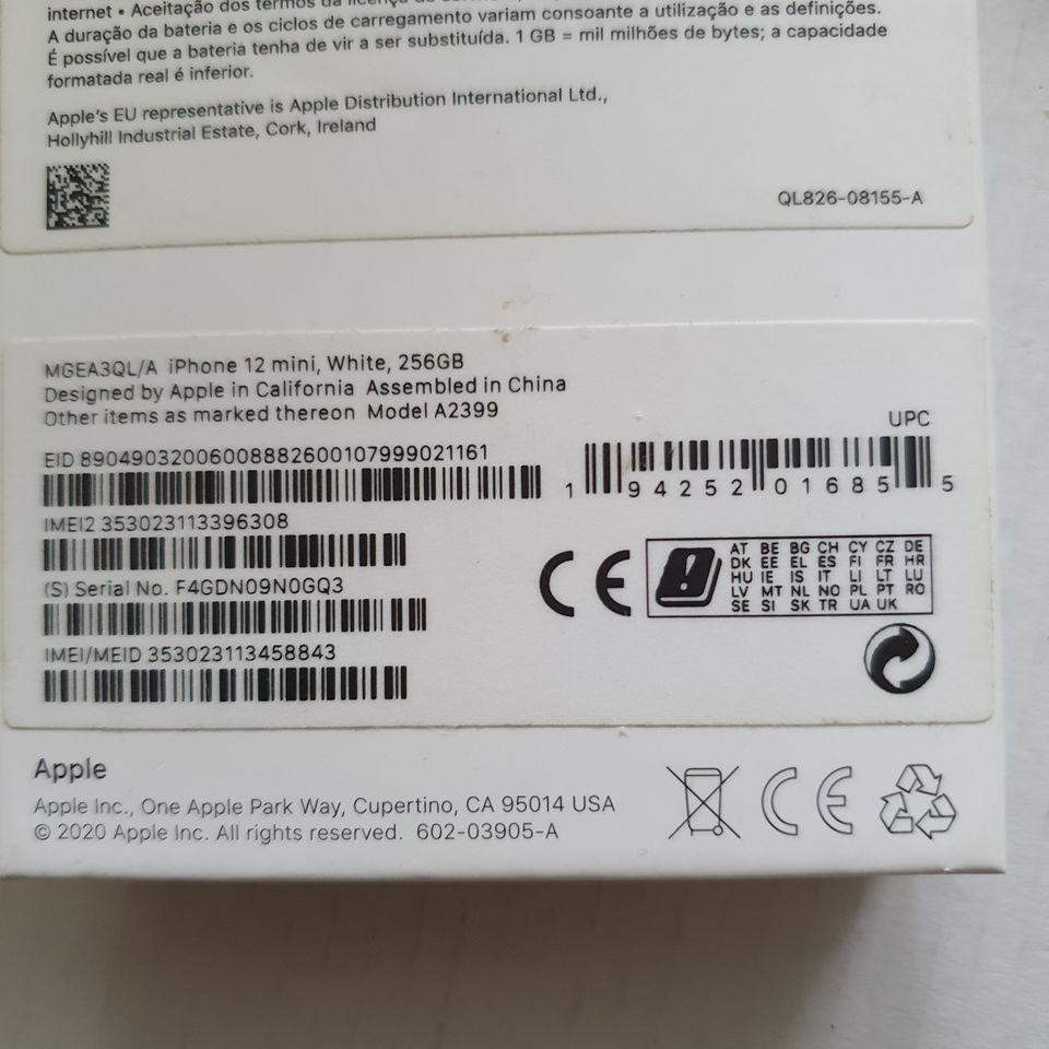 Apple iphone 12 mini 256GB weiß in Köln