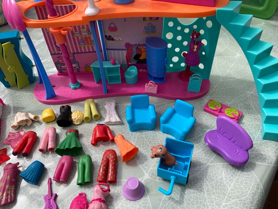 Polly Pocket Einkaufszentrum in Ladenburg