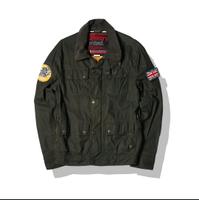SUPERDRY Bikerjacke M38 Baumwolle Leinen Bayern - Kallmünz Vorschau