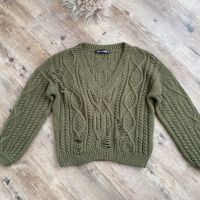 TALLY WEIJL Strickpulli Pullover Olivgrün Gr. M Baden-Württemberg - Hattenhofen Vorschau