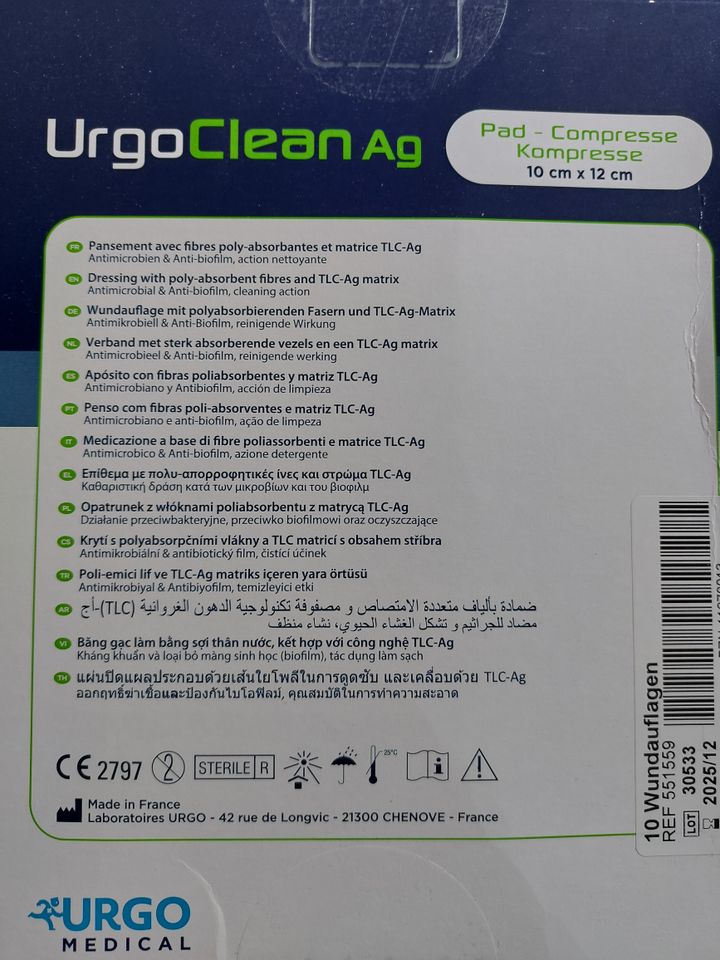 Urgo Clean AG 10x15 cm compressen in Wuppertal