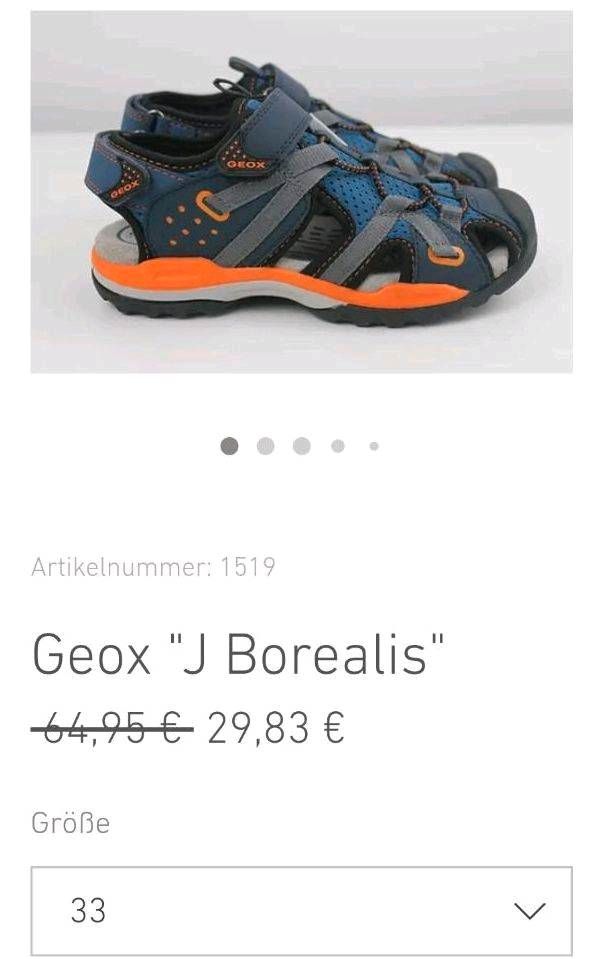 Neue Sandalen Geox Gr. 22 24 26 27 29 31 32 33 ungetragen in Herzogenaurach