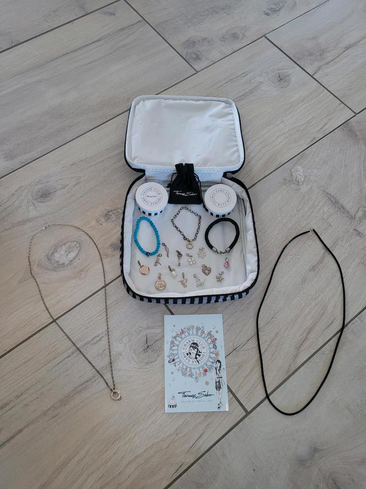 Thomas Sabo Schmuck Set Kette Armband Charms  Anhänger Silber in Rommerskirchen
