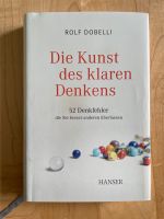 Buch Rolf Dobelli - Die Kunst des klaren Denkens Hessen - Oberursel (Taunus) Vorschau