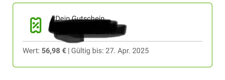 Flixbus Gutschein, für 50€ Wert 56,98€ KEIN VB!!! in Moers