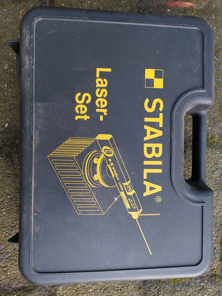 STABILA Wasserwaage/Laser-Set in Duisburg