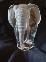 Glaskunst   Mats Jonasson Elefant Kristall Skulptur Bayern - Memmingen Vorschau