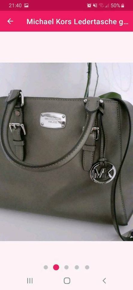 Michael Kors Tasche silber/grau #NEU+ORIGINAL# in Heusweiler