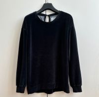 YAYA ❤️ Pullover Sweater aus Samt, schwarz, Gr. S Thüringen - Erfurt Vorschau