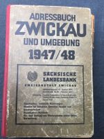 Adressbuch Zwickau und Umgebung 1947/48 Sachsen - Zwickau Vorschau