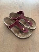 Birkenstock Gizeh rot Glitzer Gr. 39 normale Weite Köln - Porz Vorschau