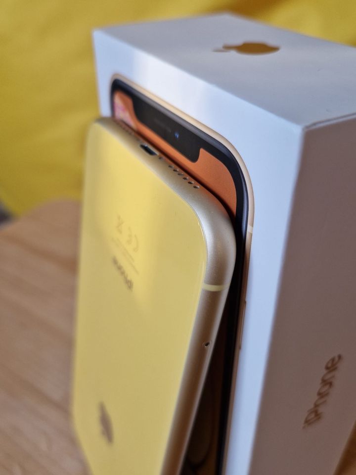 Apple iPhone XR 128GB Gelb Yellow *Top Zustand* inkl. OVP in Stuttgart