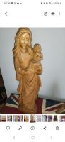 Maria mit Baby Statue aus Holz 70cm Rheinland-Pfalz - Höringen Vorschau