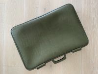 Koffer Vintage Reisekoffer Kunstleder moosgrün leicht wie neu Baden-Württemberg - Neulingen Vorschau