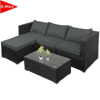 B-WARE * Polyrattan Lounge mit Tisch und Sitzkissen Ecklounge Kr. Altötting - Töging am Inn Vorschau