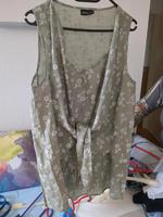 Janinna Bluse grün Khaki gr. 42 Hessen - Fulda Vorschau