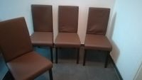 4 Stühle braun mit Holzbeinen Rheinland-Pfalz - Altenkirchen Vorschau