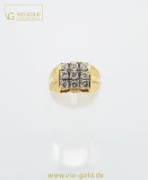 Diamant Ring aus 9 Brillanten ca. 0,60 Ct. aus 14 Kt. 585er Gold | Damen - Vio Gold G1019 Bayern - Regensburg Vorschau