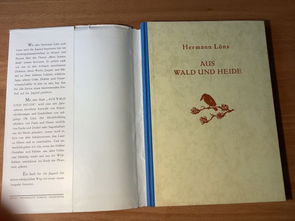 Hermann Löns: Aus Wald und Heide. Sponholtz Verlag Hannover in Göttingen