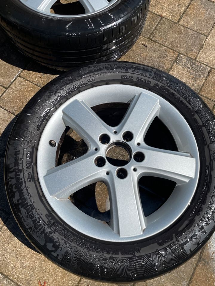 Mercedes B Klasse Felgen Reifen 5x112 6J 16 Zoll in Leun