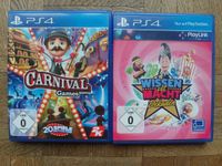 PS4 Spiele Kinder Carnival Games + Wissen Dekaden einz/zusam Top! Bayern - Bayerisch Gmain Vorschau