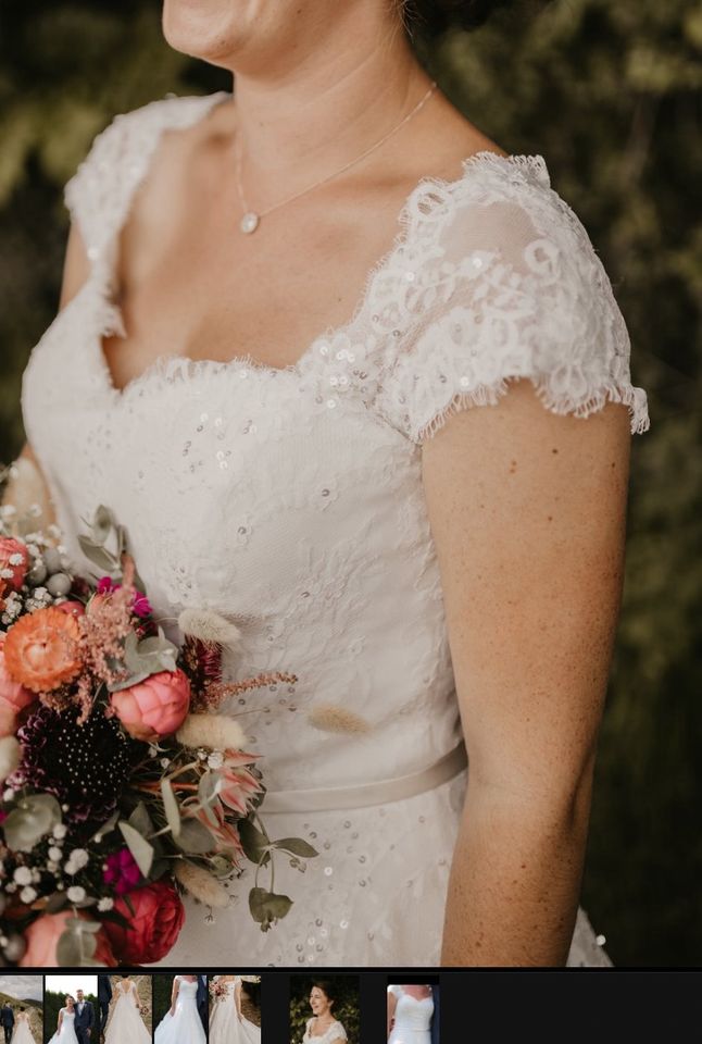 Brautkleid von Frida Claire, ivory in Niederbreitbach