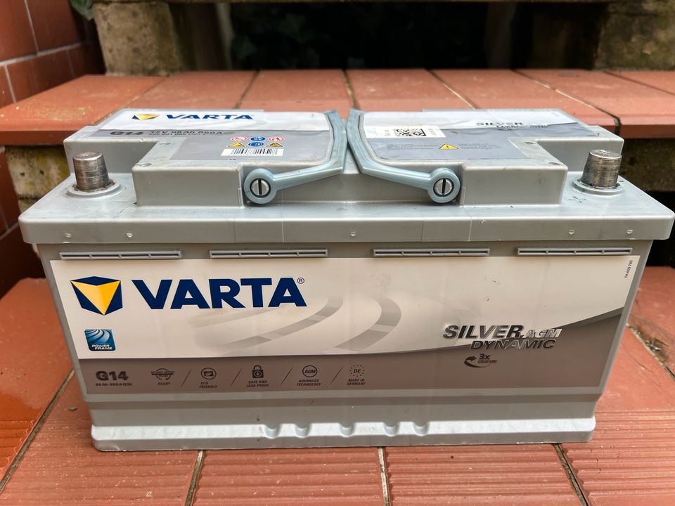 Varta AGM 95 Ah G14 Silver Dynamik in Chemnitz