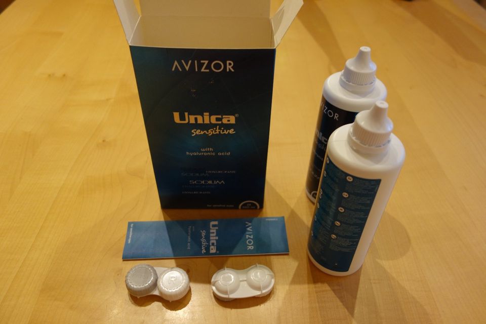 Kontaktlinsenmittel Avizor Unica Sensitive Doppelpack (2x350ml) in Bernbeuren
