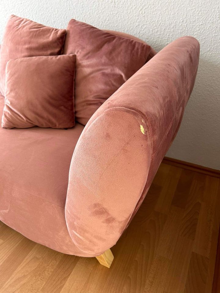 Chaiseloungue / Sofa / Couch mit Schlaffunktion in Heddesheim