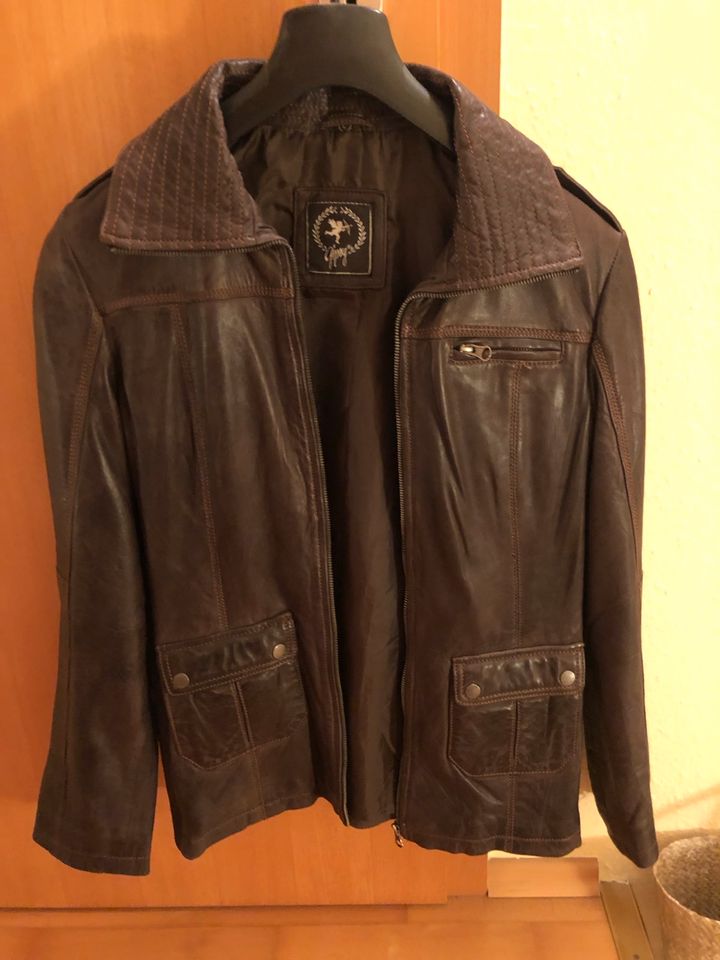 Damen Lederjacke von Gipsy braun Gr. 40 (L) in Bergisch Gladbach