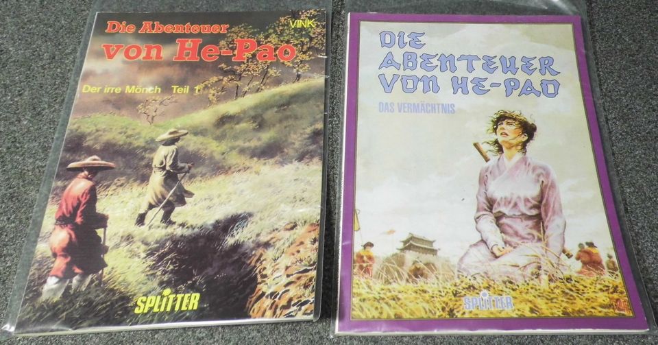 Die Abenteuer von He-Pao Nr. 1, 2, 3, (Splitter Verlag) in Hambergen