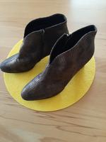 Stiefeletten, braun metallic Hessen - Witzenhausen Vorschau