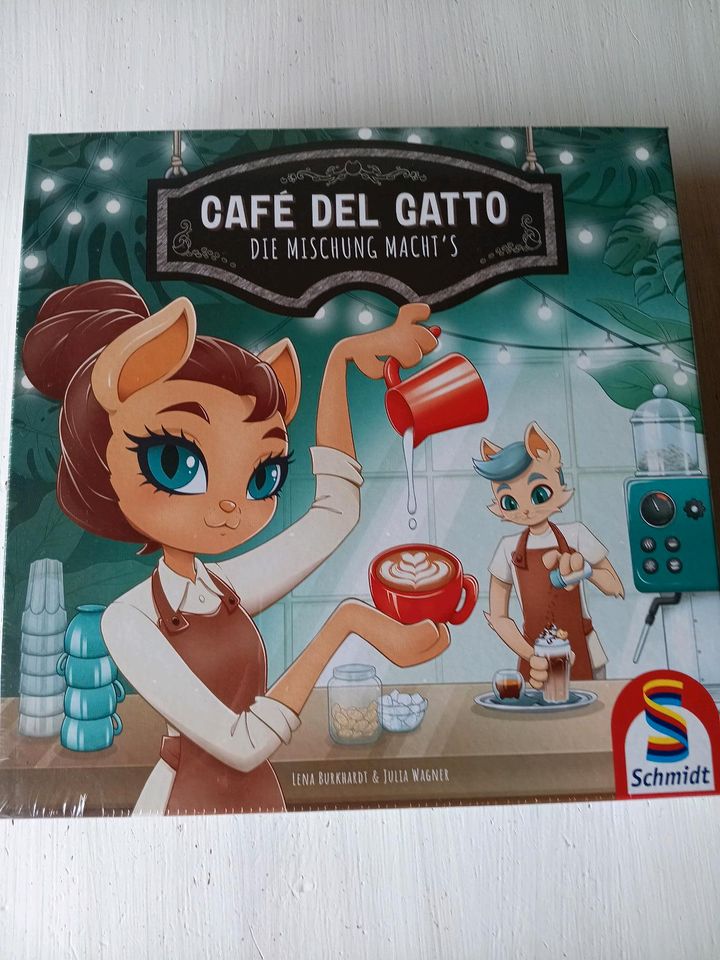 Cafe del gatto Brettspiel OVP in Ehringshausen