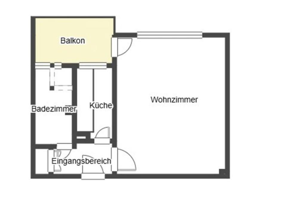 Reserviert • Gelöscht • 
                    1-Zimmer-Wohnung ...