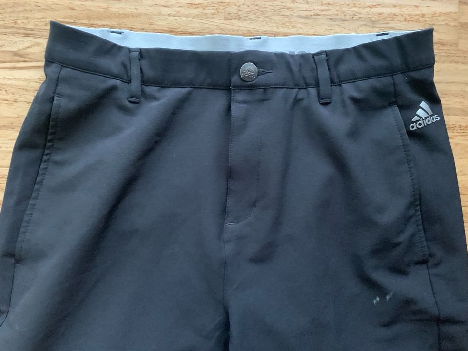 Lange Adidas Sporthose Hose Gr 164 14 Jahre schwarz wie neu in Grünwald