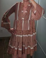Sommerkleid Only rot/braun und weiß Only Gr. 36 Bayern - Kolitzheim Vorschau