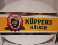 Küppers Kölsch Schild Emaille Bier Saarland - St. Ingbert Vorschau