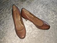 Tolle Pumps Leder braun Cognac  Gr. 37 Schleswig-Holstein - Flensburg Vorschau