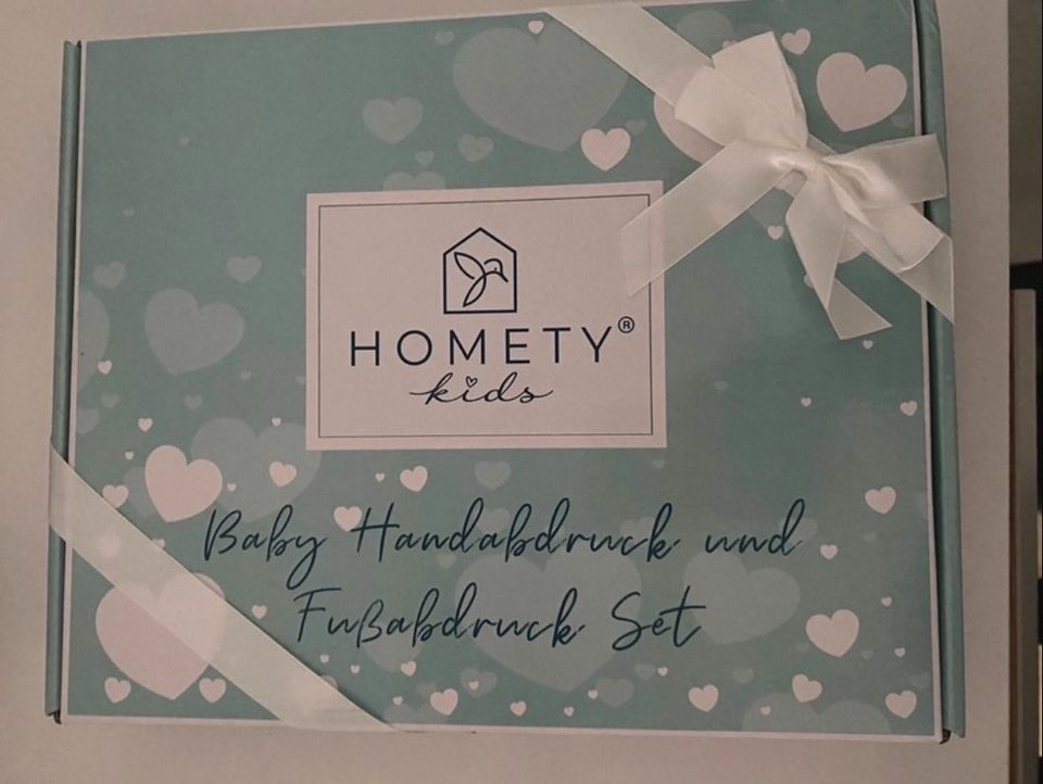 Baby Hand- & Fußabdruck Set Perfektes Babyparty Geschenk in Düsseldorf