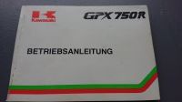 Betriebsanleitung Bedienungsanleitung Handbuch Kawasaki GPX 750 R Nordrhein-Westfalen - Neuss Vorschau