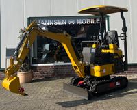 Minibagger 1,2t Yanmar Diesel / Verstellfahrwerk / Knickarm Niedersachsen - Bad Zwischenahn Vorschau