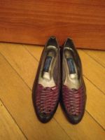 MARCO DONATI Flache Schuhe schw.-braun, Leder,Gr.37, TOP Berlin - Charlottenburg Vorschau